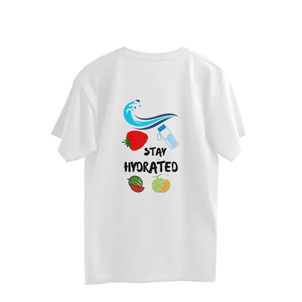 White_Stay_Hydrated_Women_Oversized