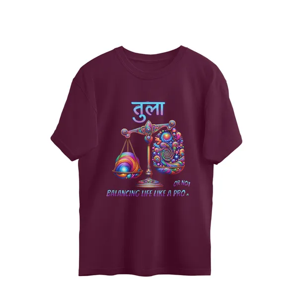Burgundy_Zodiac_Libra_Oversized