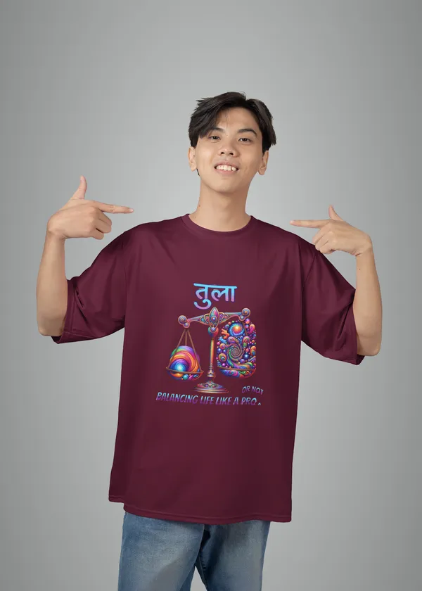 Burgundy_Zodiac_Libra_Oversized