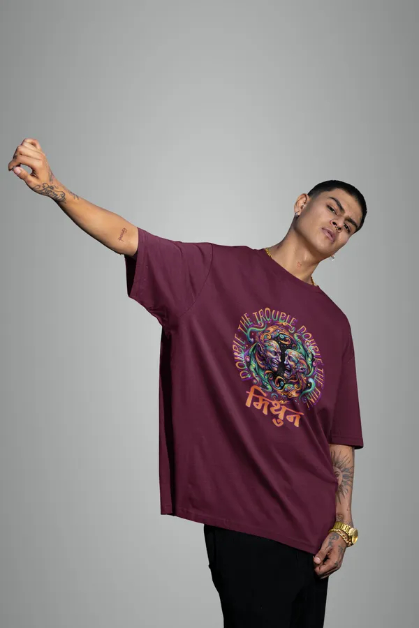 Burgundy_Zodiac_Gemini_Oversized