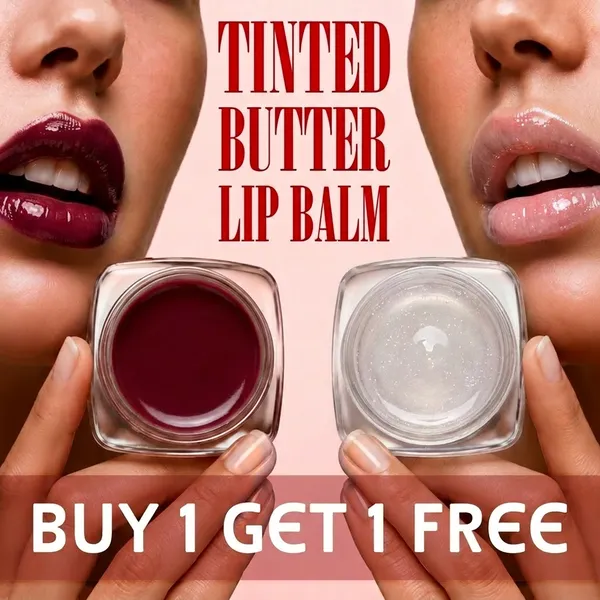 Pack_of_2_:_6gm_@_Rs.199_Each-Plum_Red_&_Shimmer_-Organic_Tinted_Lip_Balm-_|_Brightens_Repairs_Hydrates_&_Nourishes_|_UV_Protects_&_Evens_Lip_Tone_with_Shea_Butter_&_Vit_E
