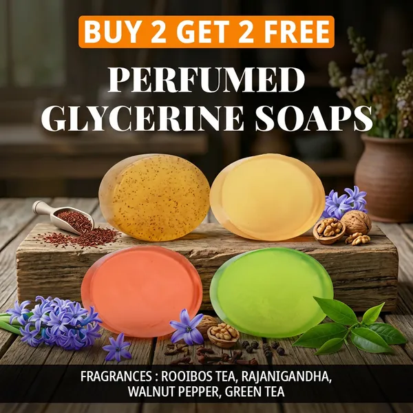 Pack_of_4-_Rooibos_Tea,_Rajanigandha,_Walnut_Pepper_&_Green_Tea_Fragrances_with_Indian_Neem_&_Basil_Anti_Microbial_Glycerine_Soap