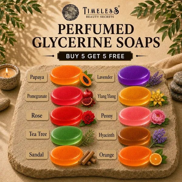 Pack_Of_10:_Papaya,Pomegranate,Rose,Tea_Tree,Sandal,Lavender,Ylang_Ylang,Peony,Hyacinth,Orange
