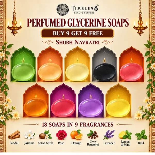 Pack_Of_18:__Basil,_Sandal,_Jasmine,_Argan_Musk,_Rose,_Orange,_Clove_Bergamot,_Lavender_&_Lemon_&_Mint__Fragrances_with_Indian_Neem_&_Basil_Anti_Microbial_Glycerine_Soap