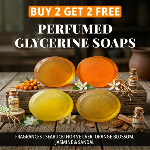 Pack_of_4-_Seabuckthor_Vetiver,_Orange_Blossom,_Jasmine,_Sandal_Fragrances_with_Indian_Neem_&_Basil_Anti_Microbial_Glycerine_Soap