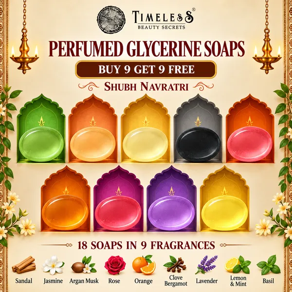 Pack_Of_18_:_Basil,_Sandal,_Jasmine,_Argan_Musk,_Rose,_Orange,_Clove_Bergamot,_Lavender_&_Lemon_&_Mint__Fragrances_with_Indian_Neem_&_Basil_Anti_Microbial_Glycerine_Soap