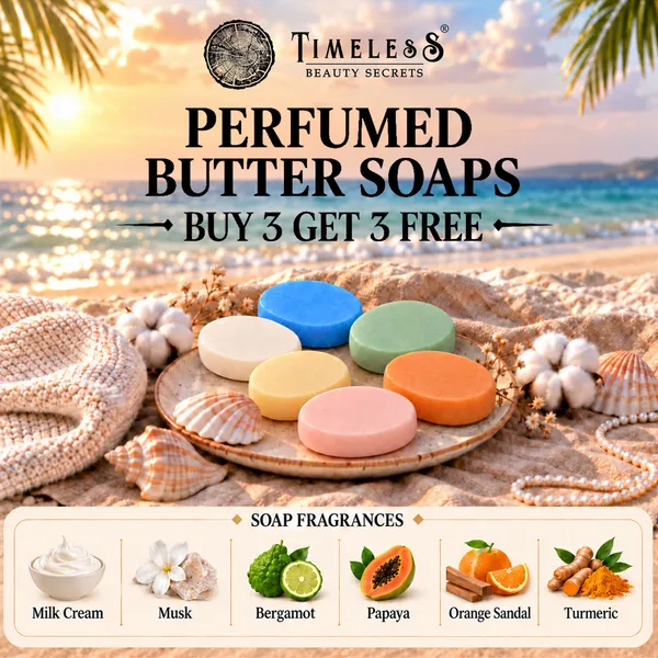 Pack_of_6:_Goat_Milk_Butter_Soap_With_Milk_Cream,_Musk,_Bergamot,_Papaya,_Orange_Sandal,_Turmeric_with_Glycerine,_Almond_Oil,_Vit_E,_Rosemary