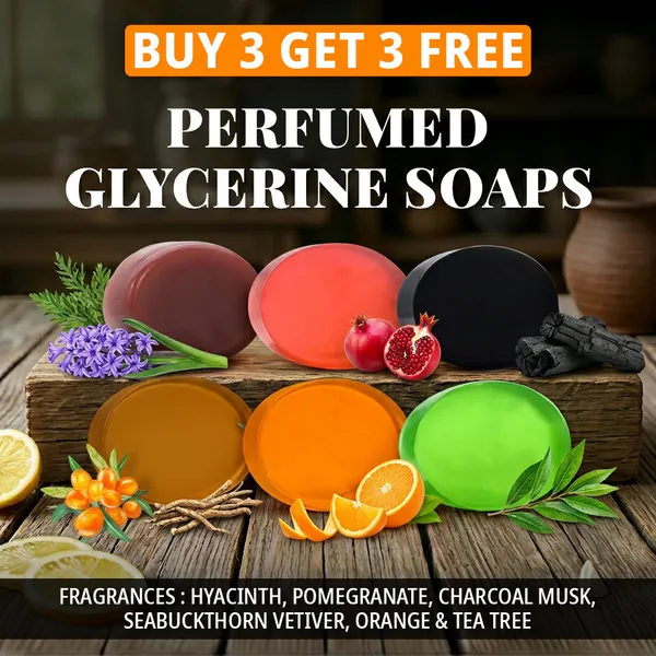 Pack_of_6-_Hyacinth,_Pomegranate,_Charcoal_Musk,_Seabuckthorn_Vetiver,_Orange_&_Tea_Tree_Fragrances_with_Indian_Neem_&_Basil_Anti_Microbial_Glycerine_Soap