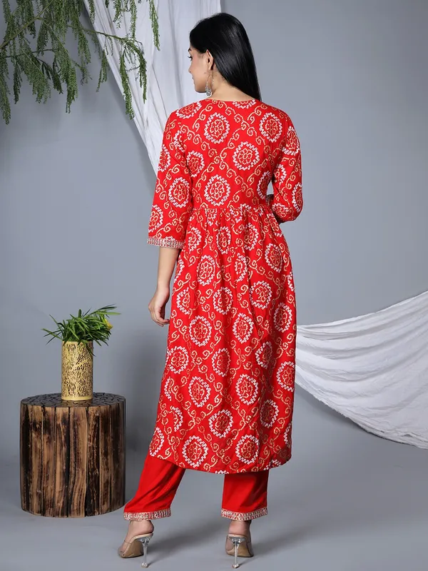 Red_Floral_Embroidered_Sequined_Anarkali_Kurta_With_Palazzos_&_Dupatta_For_Women