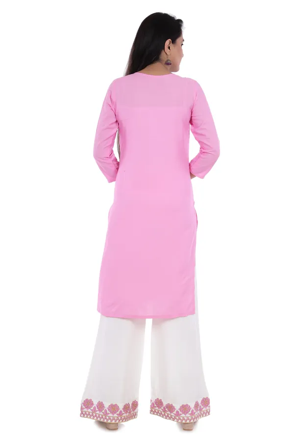 Pink_Floral_Embroidered_Regular_Kurta_With_Palazzos_For_Women