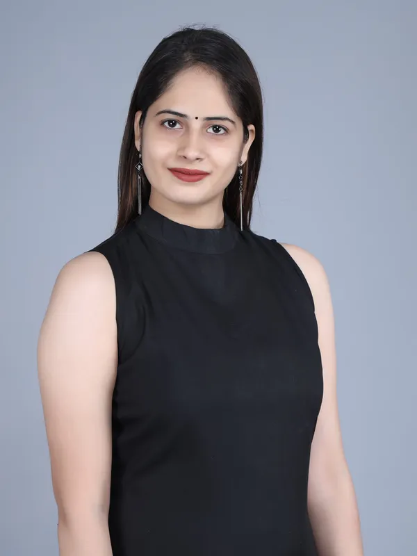 Black_Solid_Sleeveless_Kurta_with_Pant_Set