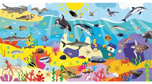 100_Button_Look_&_Find_Animal_Words_&_Sounds_[Hardcover]