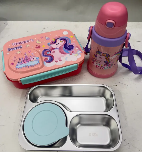 3_Grid_Lunch_Box_+_Insulated_Bottle_Combo