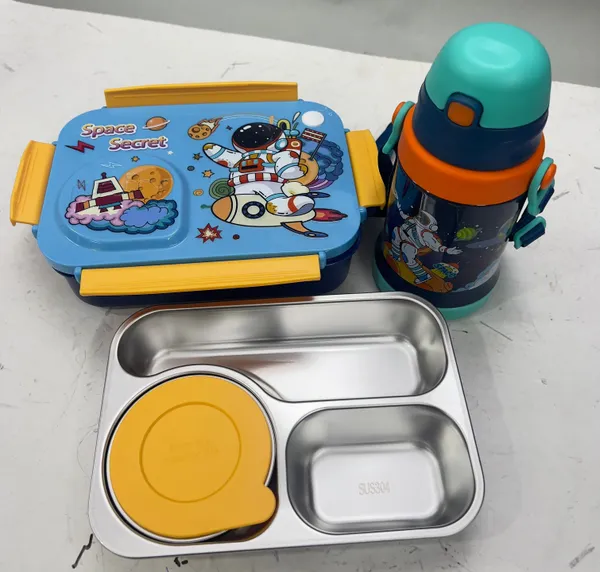 3_Grid_Lunch_Box_+_Insulated_Bottle_Combo