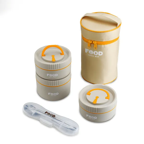 3_Layer_Insulated_Lunch_Box_With_Lunch_Bag_And_Cutlery