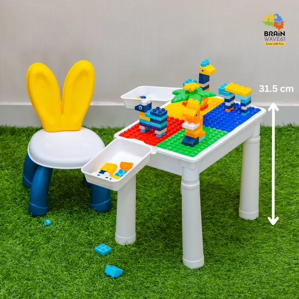 Animal_World_Block_Table_102Pcs_Blocks_With_Chair