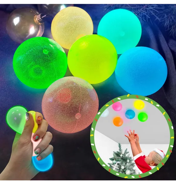 Glow_Wall_Ball_Sticky_6Pcs_Grow_In_The_Dark_Round_Luminous_Fluorescent_Washable_Stress_Relief_Ball_Toy_Washable