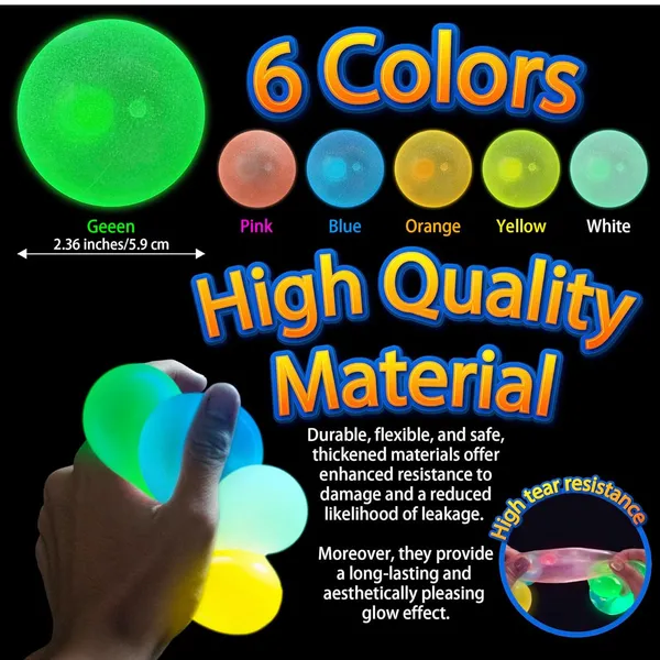 Glow_Wall_Ball_Sticky_6Pcs_Grow_In_The_Dark_Round_Luminous_Fluorescent_Washable_Stress_Relief_Ball_Toy_Washable