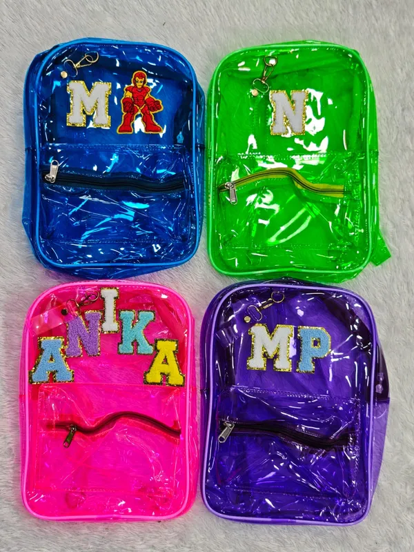 Jelly_Bag_Pack_With_1_Initial_&_1_Motif_(_Size_12*8*4_Inches)