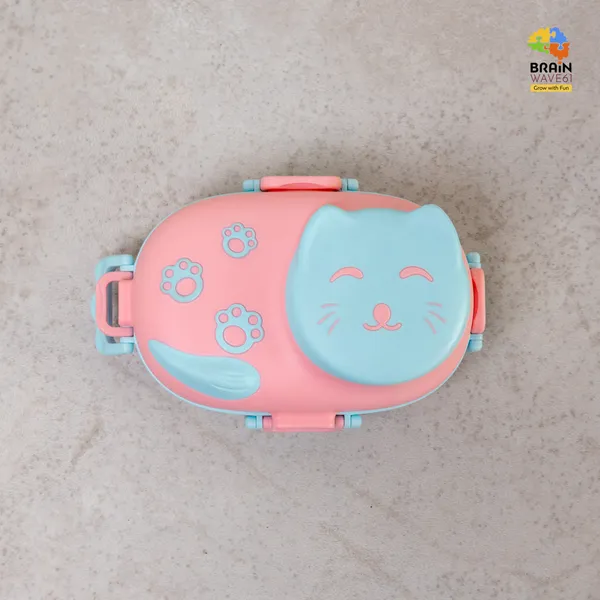 Little_Cat_3_Compartment_Stainless_Lunch_Box_With_Cutlery_And_Lunch_Bag