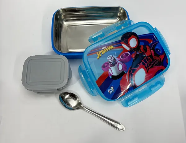 Snaplock_Steel_Lunch_Box_With_Container_500Ml_+_100Ml