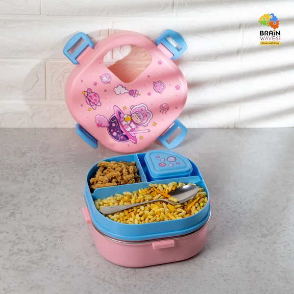 Space_3_Grid_Stainless_Steel_Lunch_Box