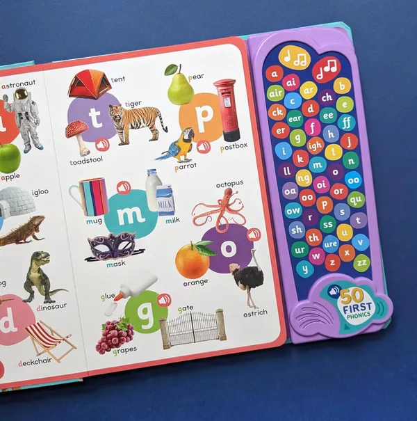 50_Button_Photo_Sound_Book_-_First_Phonics_-_A_Listen_And_Learn_Sound_Book_For_Children_Aged_3+_(Large_First_Words_Sound_Book)
