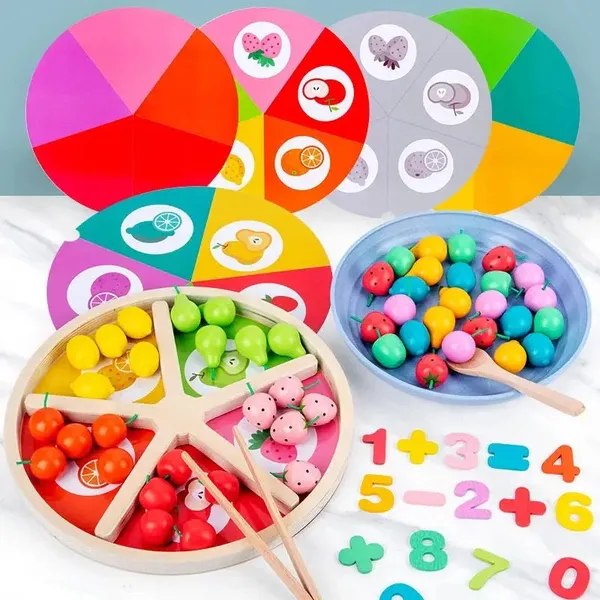 Wooden-Classification-Of-Fruits-Game-Activity-Toy-Montessori-Game-Early-Educational-Toys-Toys-Games-Number-Matching-Toy-Arithmetic-Game-Multicolour-3