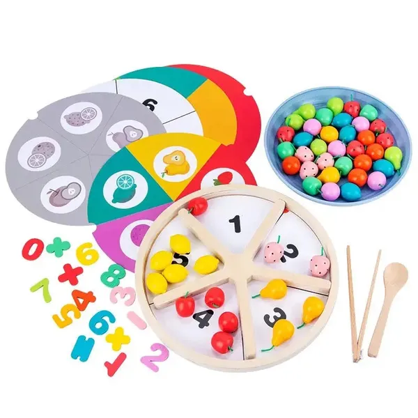 Wooden-Classification-Of-Fruits-Game-Activity-Toy-Montessori-Game-Early-Educational-Toys-Toys-Games-Number-Matching-Toy-Arithmetic-Game-Multicolour-3