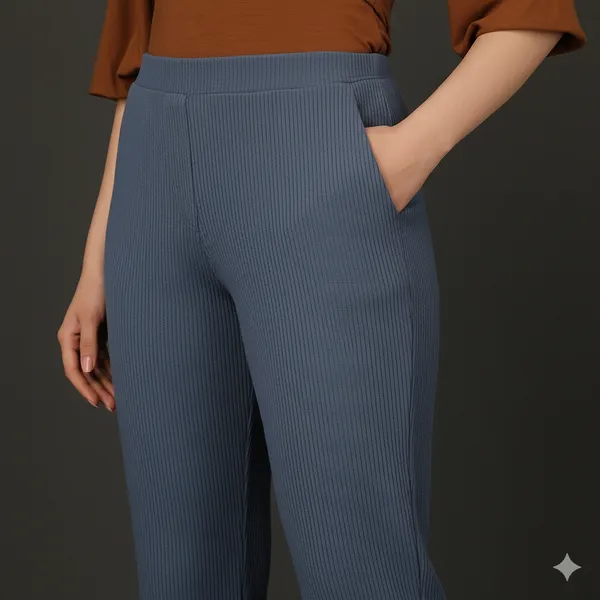 Short_Flexi_Rib_Pant_Women_Stretchable_Ribbed_Bottoms