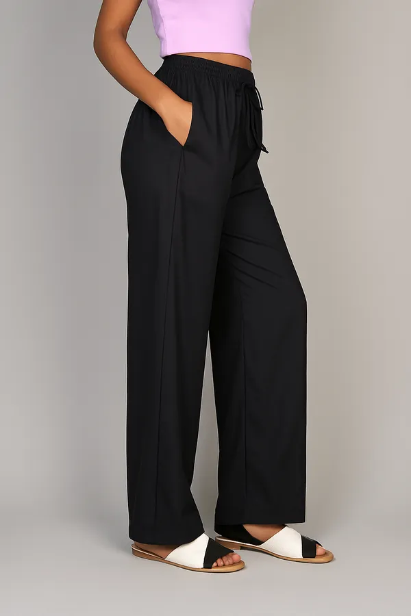 Women'S_Solid_Palazzo_Pants_24_Gm_Lightweight_Wide-Leg_Trousers_With_Drawstring_Waist