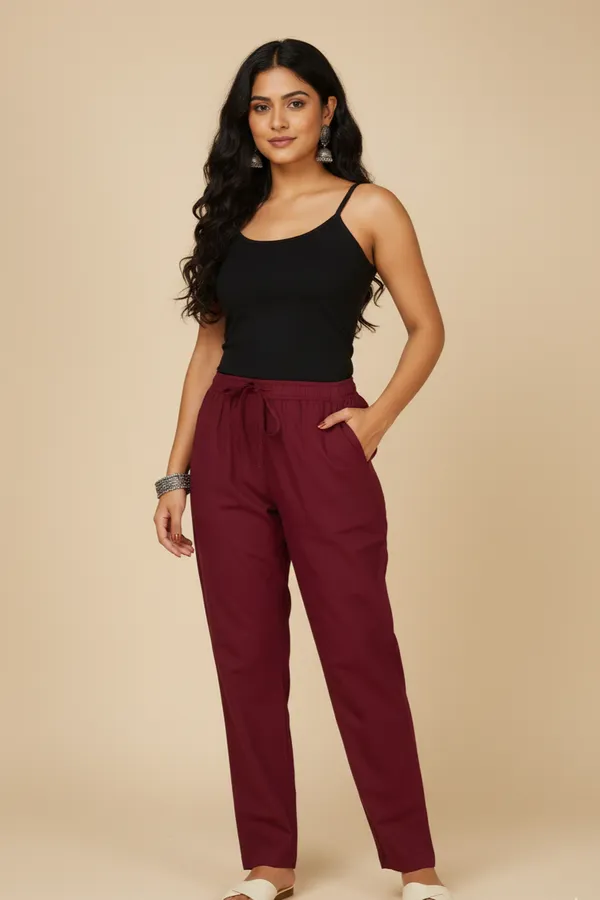 Regular_Fit_Pants_Women_Everyday_Comfort_Bottoms
