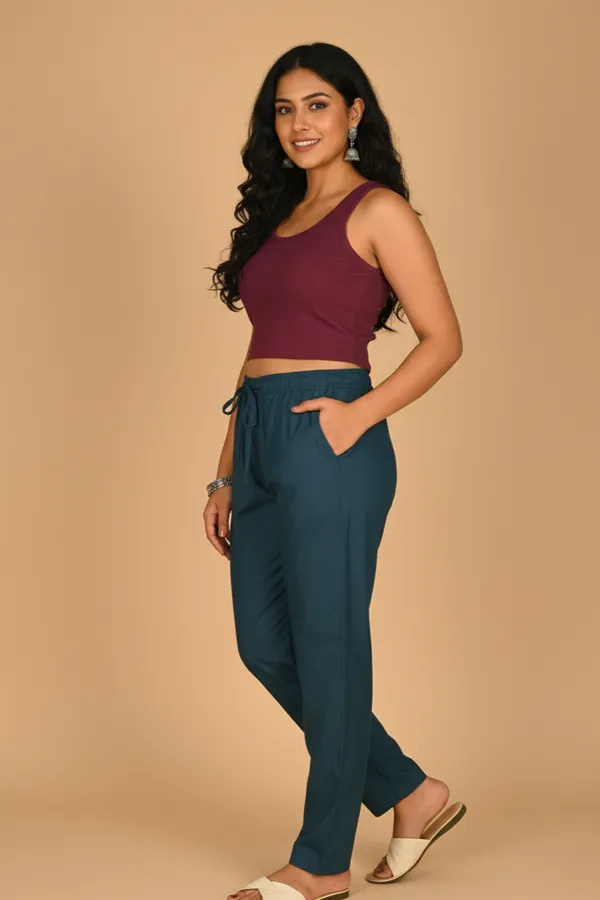 Regular_Fit_Pants_Women_Everyday_Comfort_Bottoms
