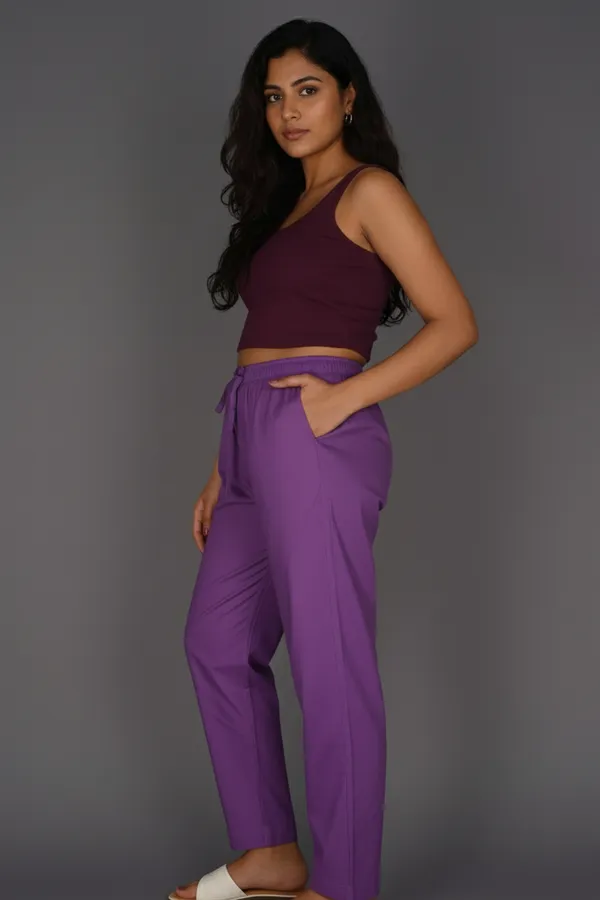 Regular_Fit_Pants_Women_Everyday_Comfort_Bottoms
