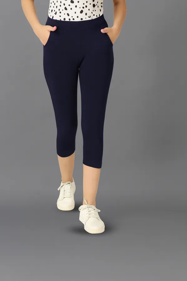 Capri_Pant_Women_Stretchable_Mid-Calf_Bottoms