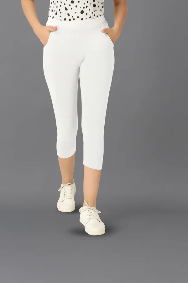 Capri_Pant_Women_Stretchable_Mid-Calf_Bottoms