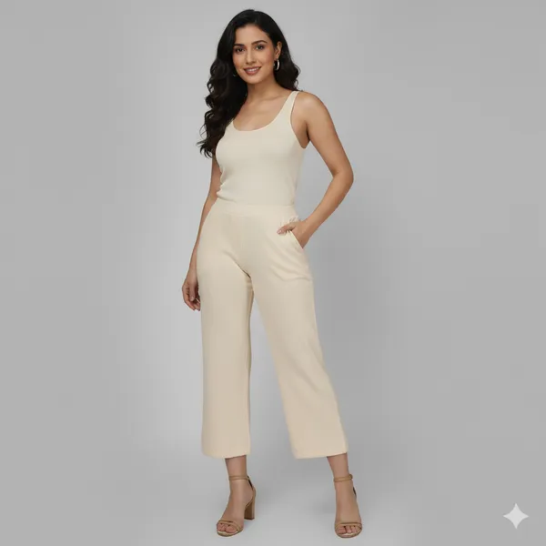 Short_Flexi_Rib_Pant_Women_Stretchable_Ribbed_Bottoms