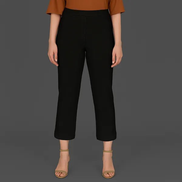 Short_Flexi_Rib_Pant_Women_Stretchable_Ribbed_Bottoms