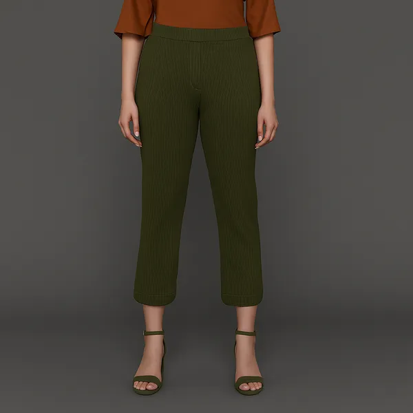 Short_Flexi_Rib_Pant_Women_Stretchable_Ribbed_Bottoms