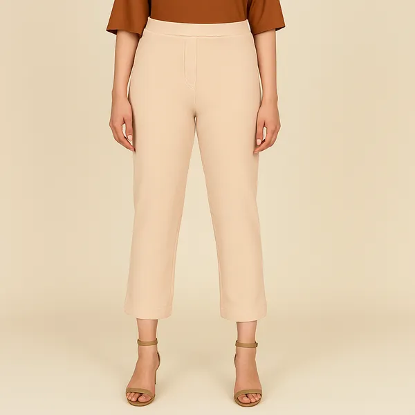 Short_Flexi_Rib_Pant_Women_Stretchable_Ribbed_Bottoms