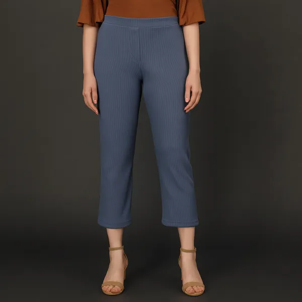 Short_Flexi_Rib_Pant_Women_Stretchable_Ribbed_Bottoms