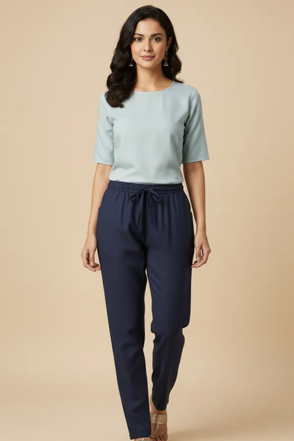 Linen_Straight_Fit_Pants_With_Side_&_Back_Pockets_And_Drawstrings