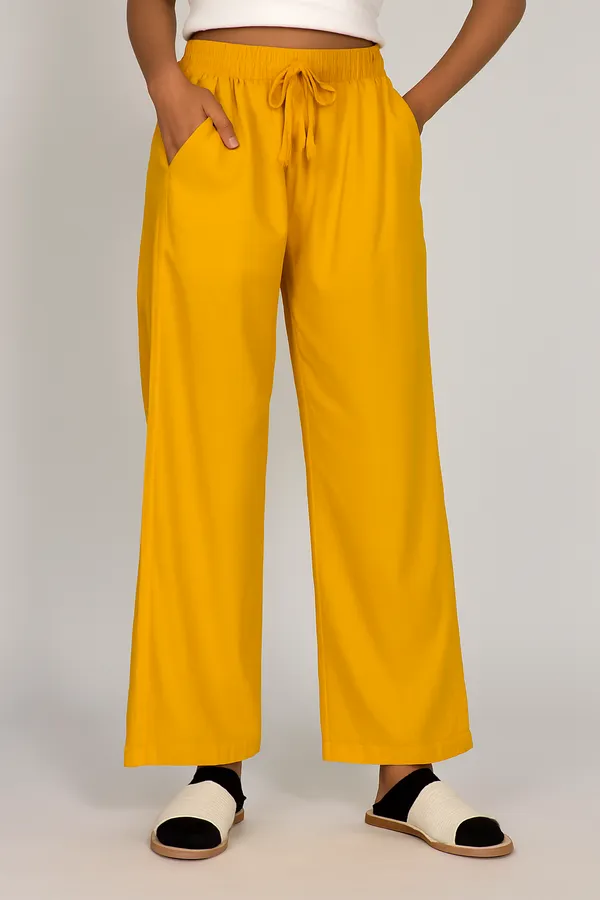 Women'S_Solid_Palazzo_Pants_24_Gm_Lightweight_Wide-Leg_Trousers_With_Drawstring_Waist