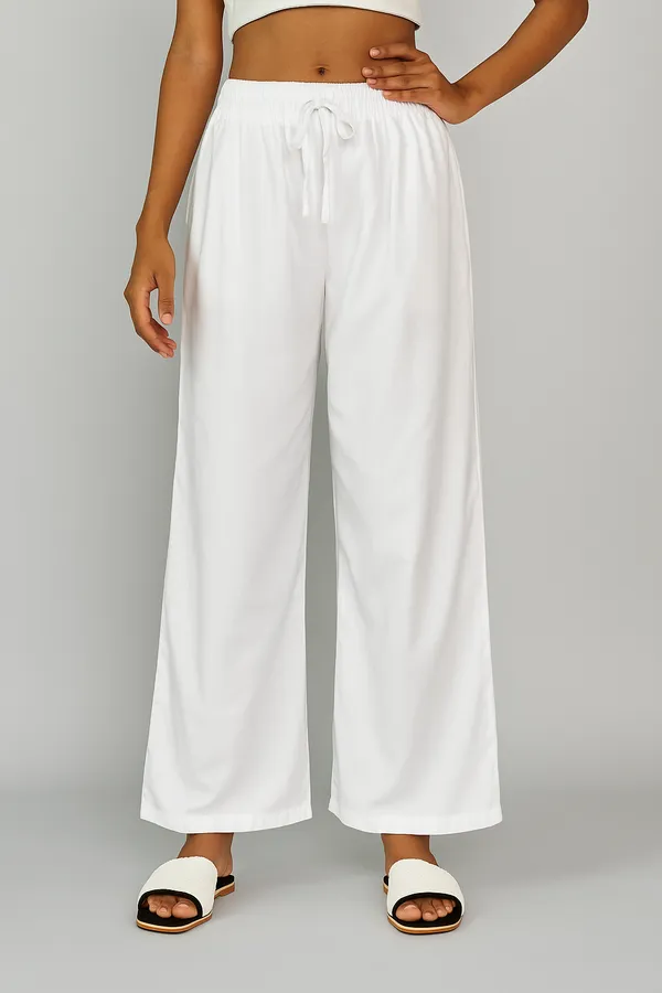 Women'S_Solid_Palazzo_Pants_24_Gm_Lightweight_Wide-Leg_Trousers_With_Drawstring_Waist