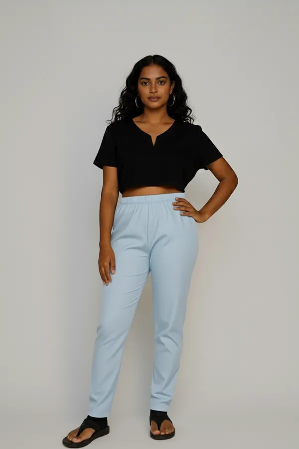 Kurti_Pants_Rayon_Lycra_Stretch_Fabric
