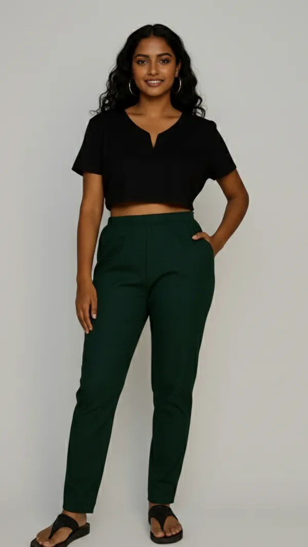 Kurti_Pants_Rayon_Lycra_Stretch_Fabric