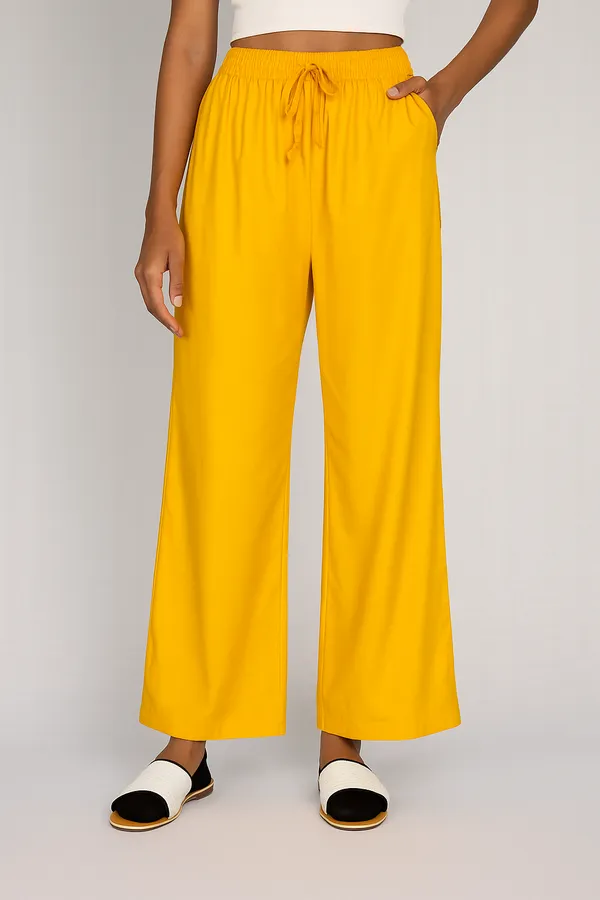 Women'S_Solid_Palazzo_Pants_24_Gm_Lightweight_Wide-Leg_Trousers_With_Drawstring_Waist