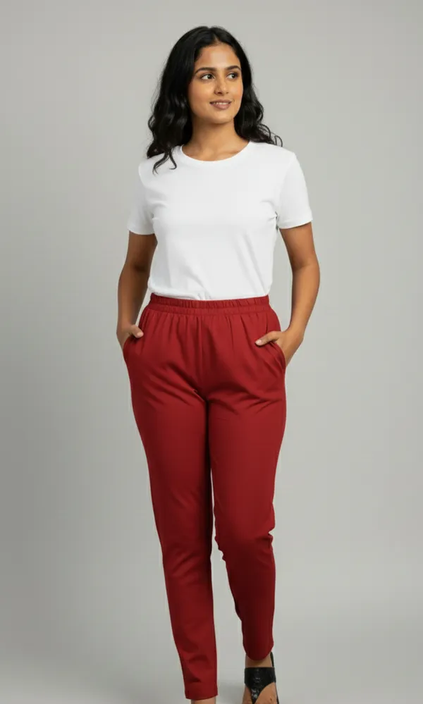 Kurti_Pants_Rayon_Lycra_Stretch_Fabric