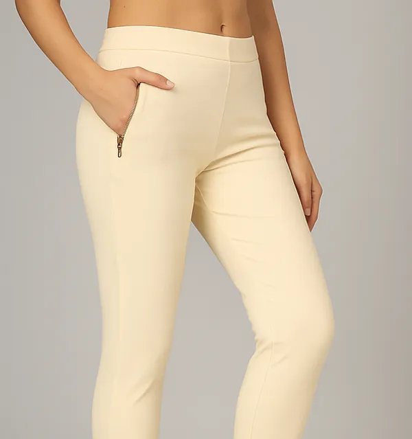 Women_Straight_Pants_With_Side_Slit_And_Zipper_Pocket_Multiple_Colors