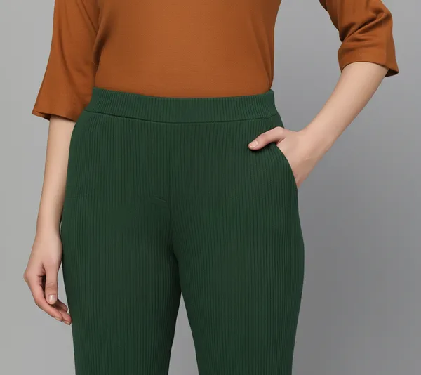 Short_Flexi_Rib_Pant_Women_Stretchable_Ribbed_Bottoms